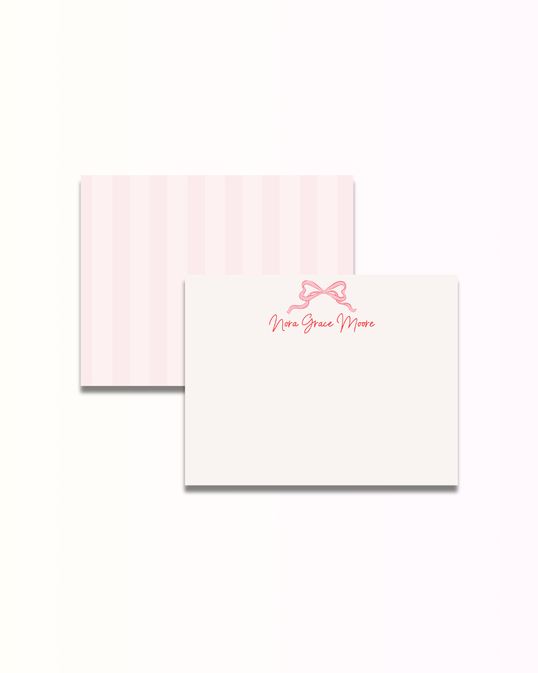 Pink Bow Set