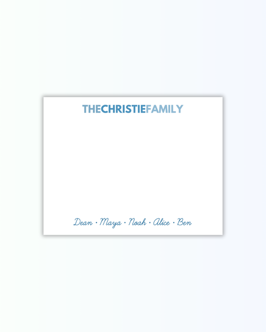 Coastal Lines Stationery