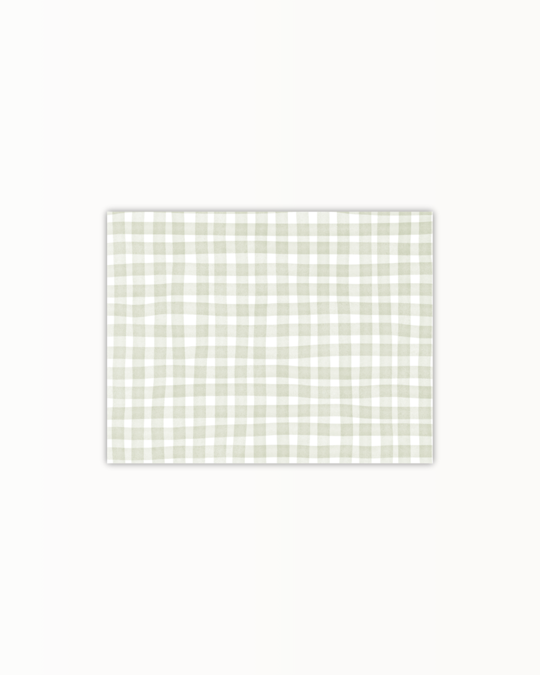 Green Gingham Set