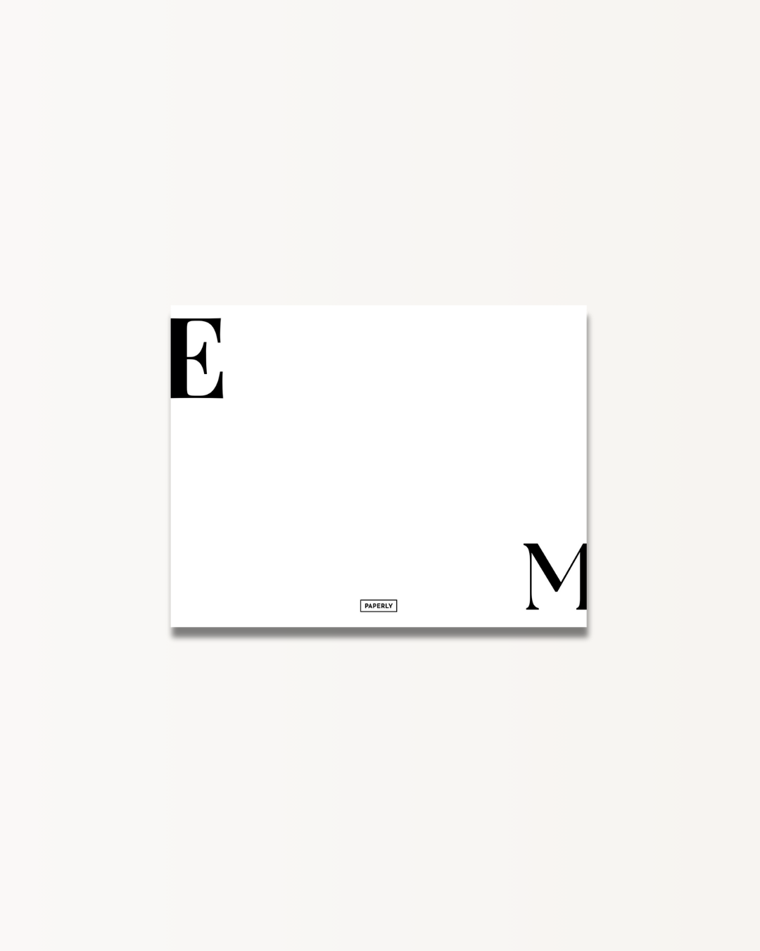 Couples Bold Initials Set