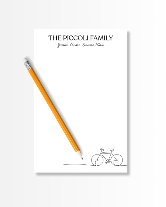 Bicycle Notepad
