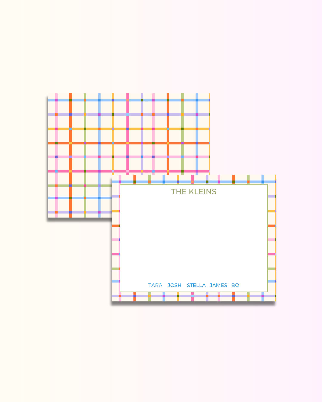 Colourful Striped Kids Set