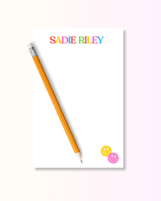 Smiley Chic Notepad