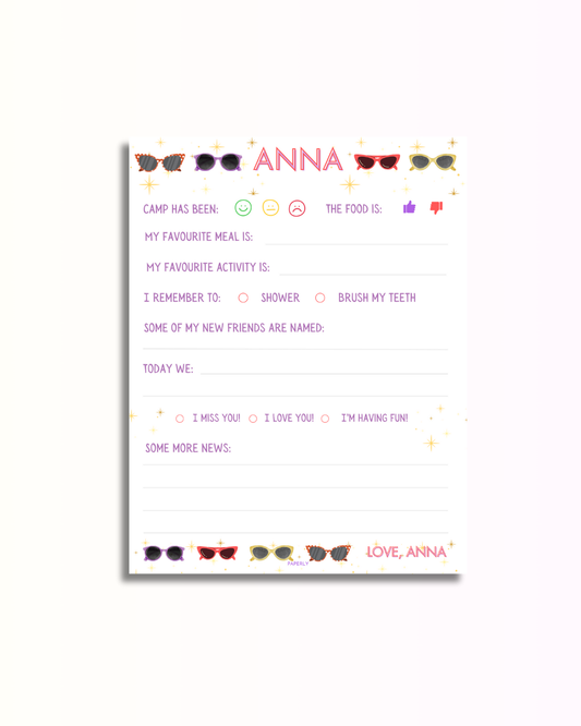 Cat Eye Fill-In Notepad