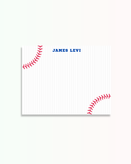 Baseball Lovers Stationery