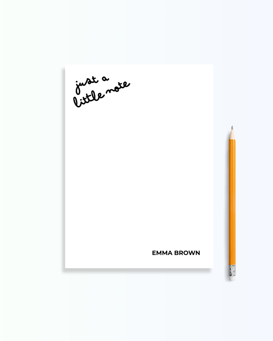 Just a Little Note Notepad