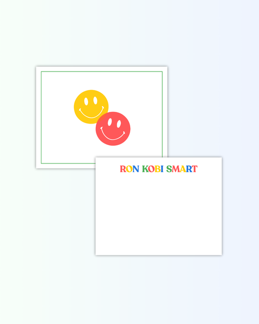 Smiley Stationery