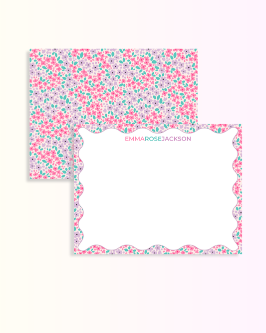 Pink Floral Set