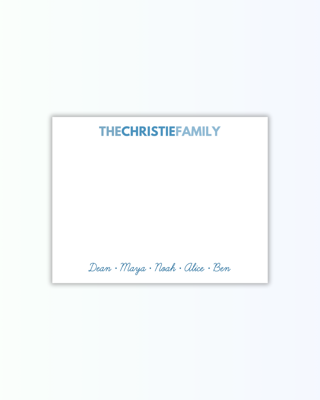 Coastal Lines Stationery