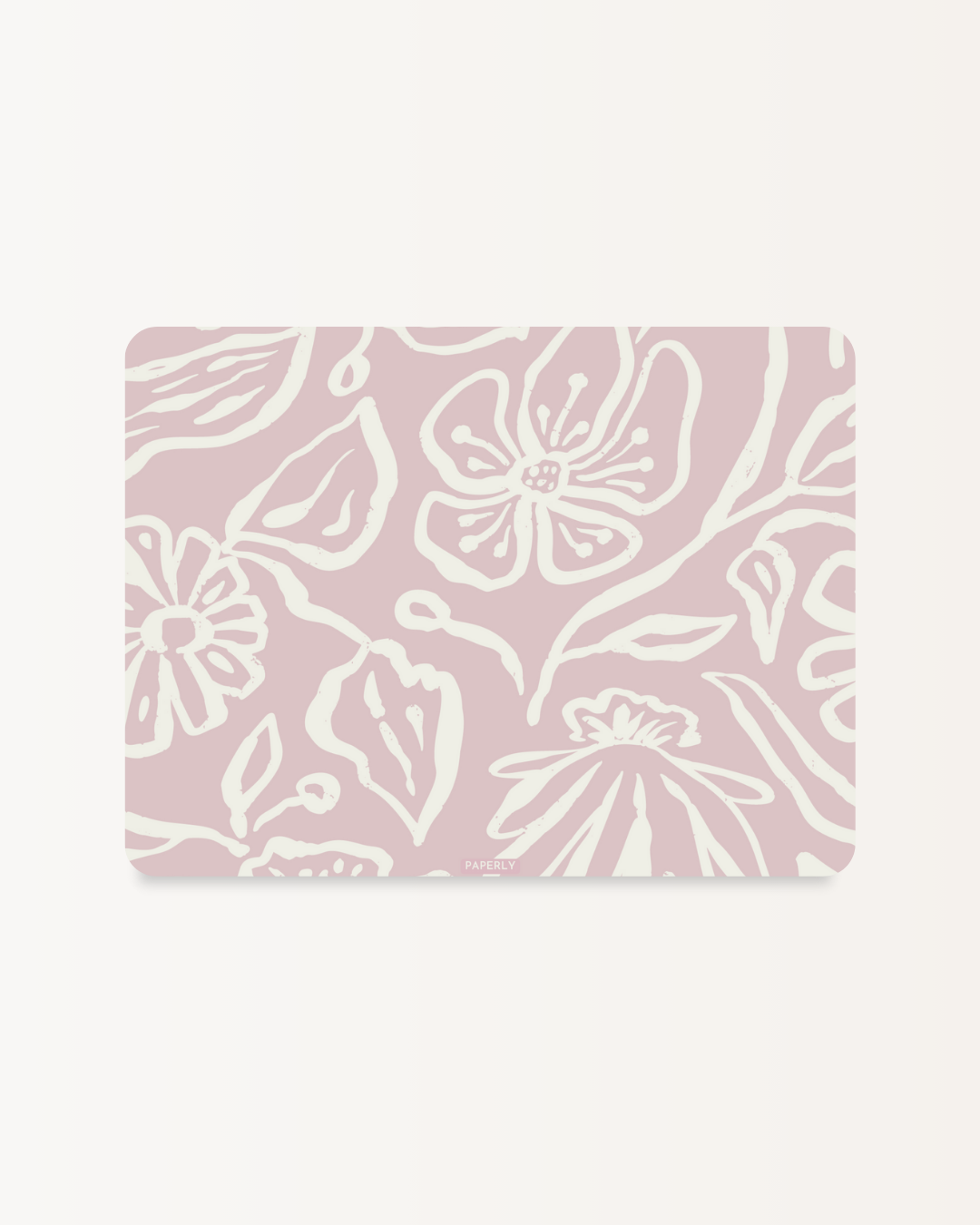 Floral List Stationery