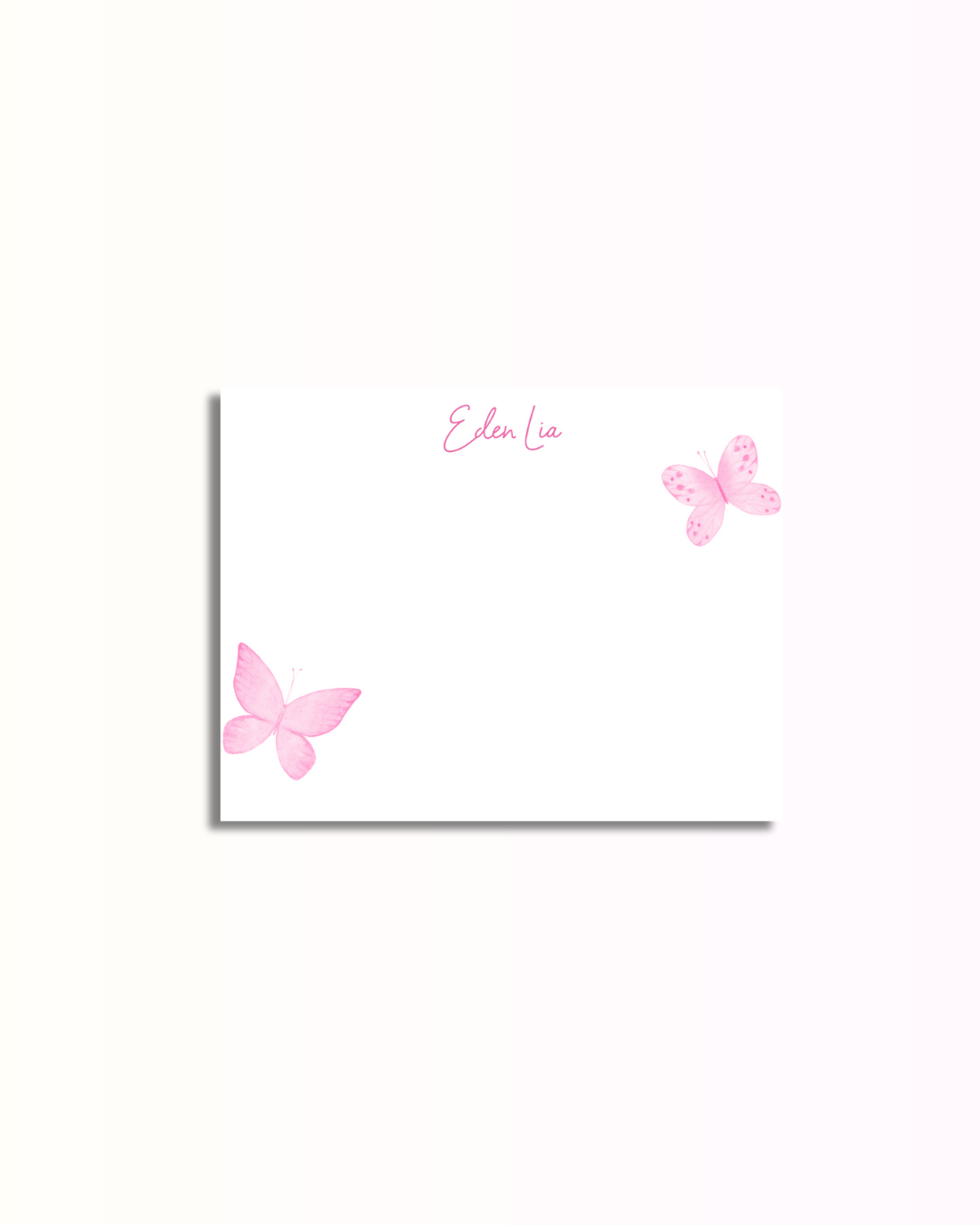 Pink Butterfly Set