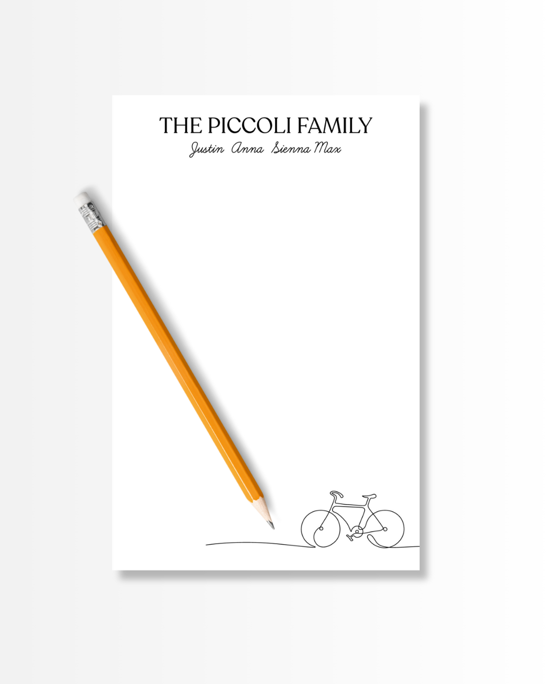 Bicycle Notepad