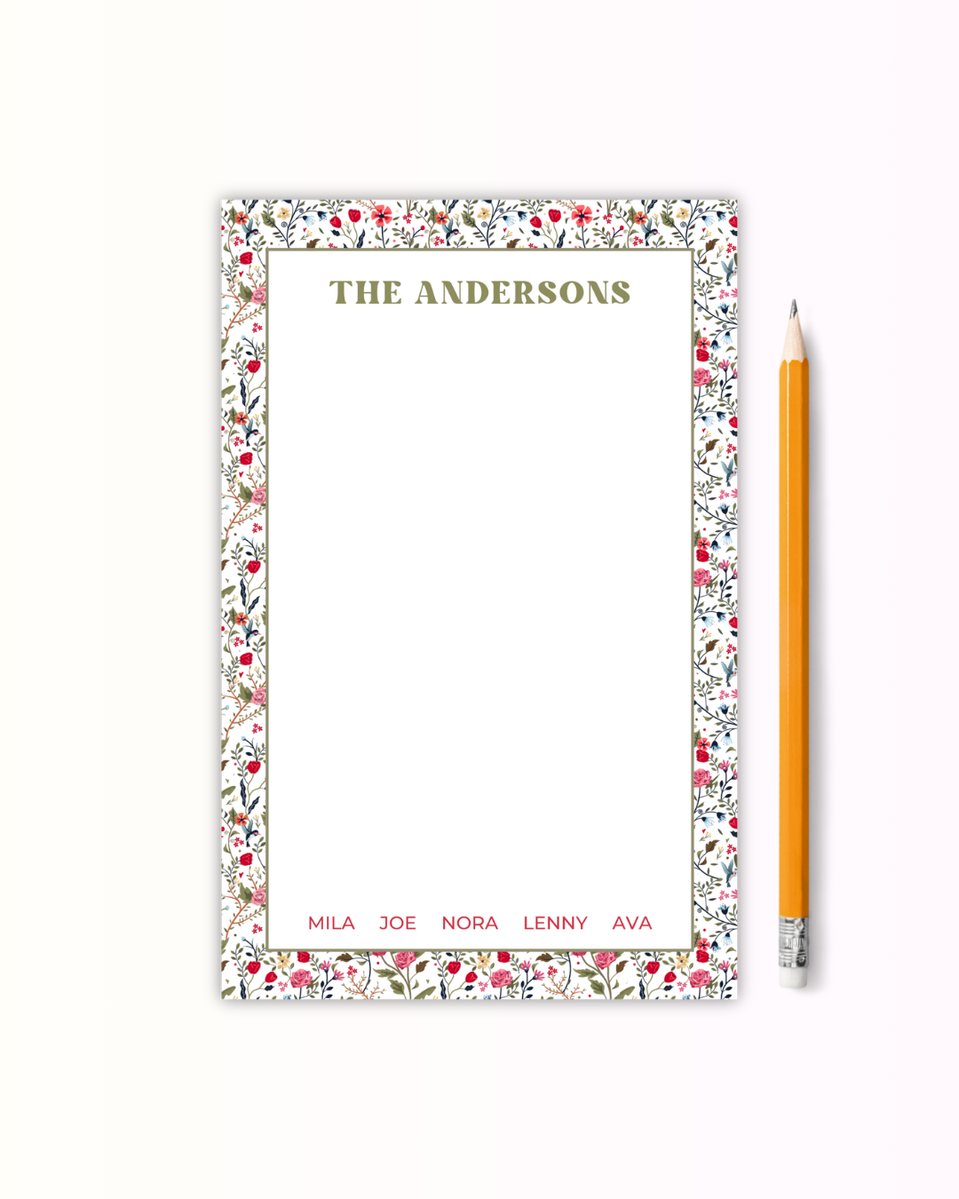 Wild Garden Notepad