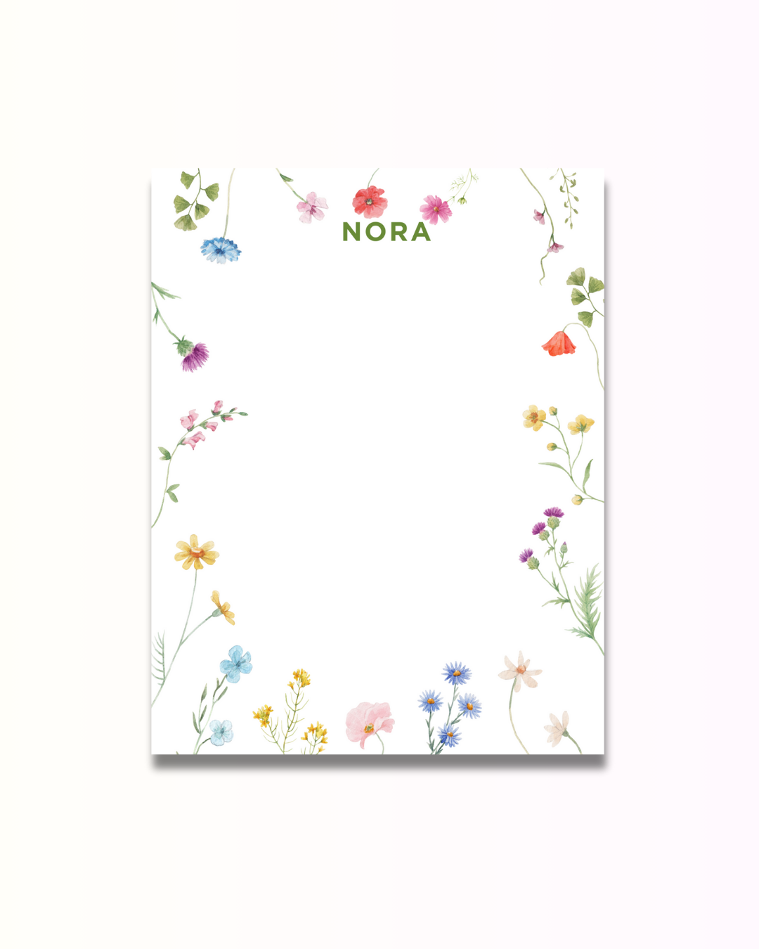 Kids Floral Drawing Pad