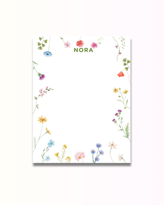 Kids Floral Drawing Pad