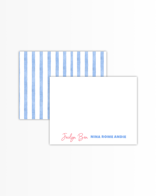 Blue Streamer Stripes Set