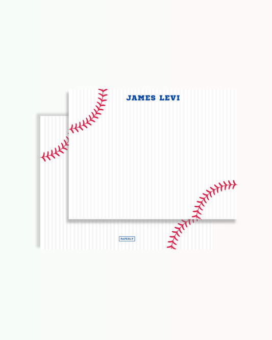 Baseball Lovers Stationery
