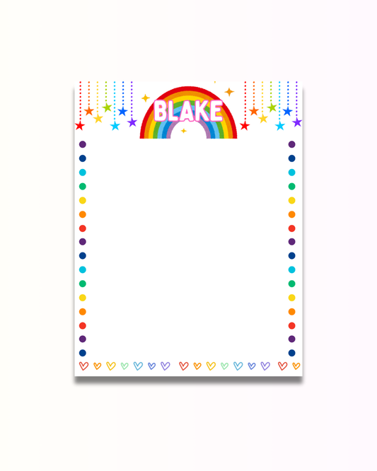 Kids Rainbow Drawing Pad
