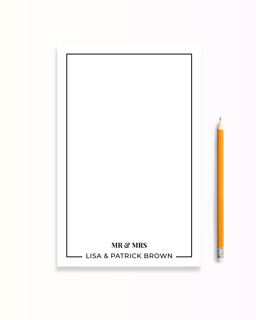 The Classy Couple Notepad