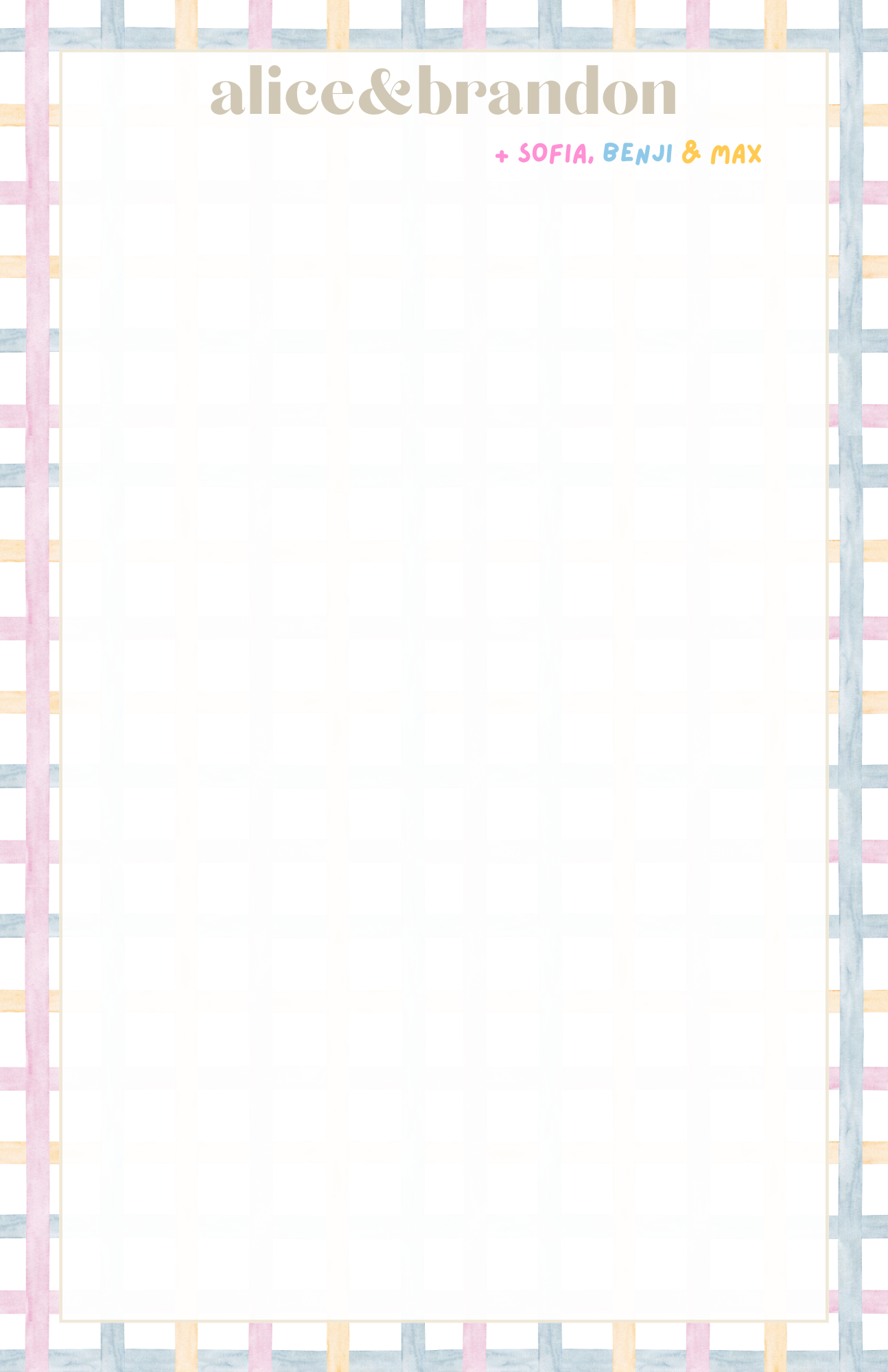 Calm Pastel Notepad