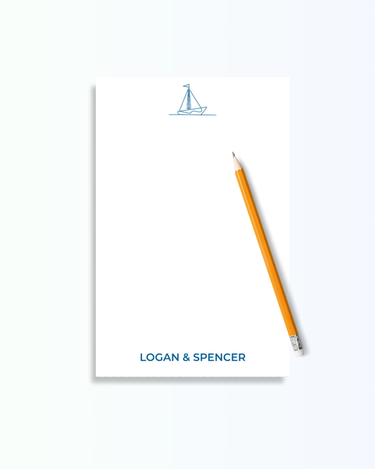 Sailboat Notepad