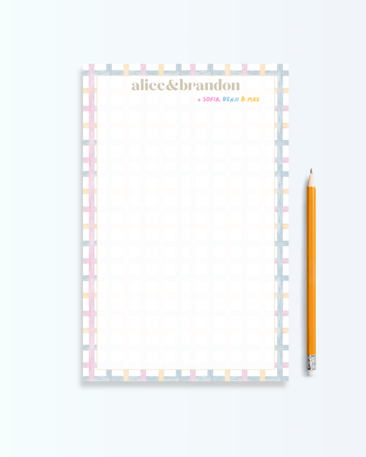 Calm Pastel Notepad